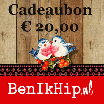 Cadeaubon BenIkHip.nl 20 euro